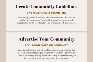 5 Steps To Creating a Successful Facebook G