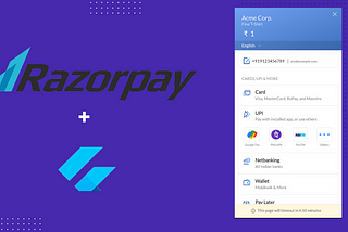 Flutter - Razorpay Payment Gateway Integration