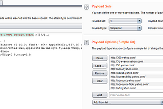 Using XAMPP and Burp Intruder when scanning for subdomains to look for interesting behaviour & code