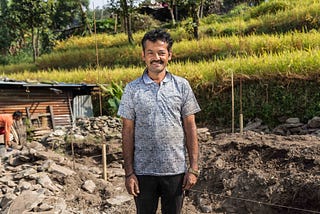 With the money I received from reconstructing trails, I built my house, says Binod Karki in…