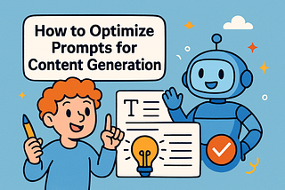 How to Optimize Prompts for Content Generation?