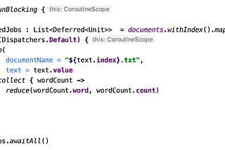 Playing with Kotlin Coroutines and MapReduce