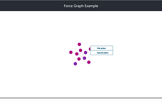 Adding a Context Menu to D3 Force Graph