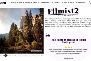 Filmist 2 Lightroom & Capture one Film Presets 給喜歡黑房處理的底片控…