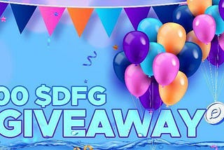 🎟️DFG x H2O Giveaway
The top 2,000 Winners will share the 10,000 $DFG