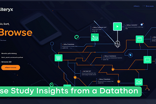 #KB Alteryx — Case Study Insights from a Datathon