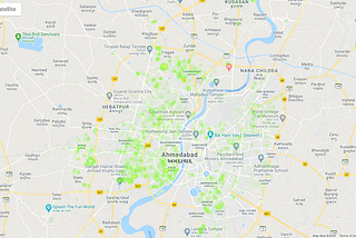 Heatmap with Python and GoogleMaps Tutorial