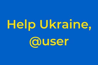 How to Help Ukraine