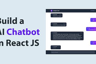 Build an AI Chatbot with React JS & Gemini API
