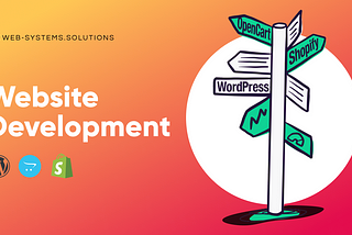 website development cms to choose cms for online store