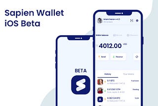 Sapien Wallet iOS BETA