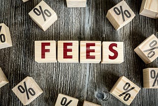 Fees: it is convenient to accept payments in cryptocurrency