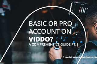 A guide to VIDDO account types