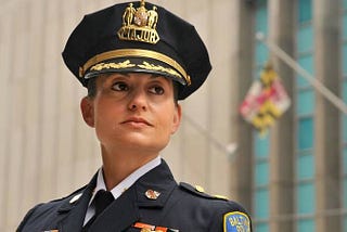 Color photo of Baltimore County Police Chief Melissa Hyatt in uniform.