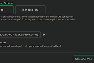 Connect to aws document-db cluster from mongodb-compass