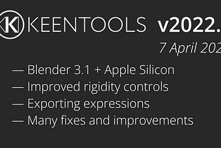 KeenTools 2022.1: Blender 3.1 and Apple Silicon support, facial expression extraction