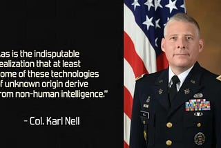 Pentagon Official: “Zero Doubt” There is Non-Human Intelligence on Earth