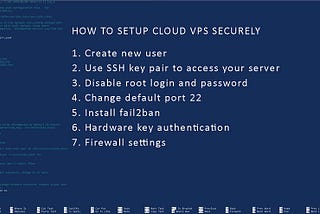 How to setup your Cloud Server securely