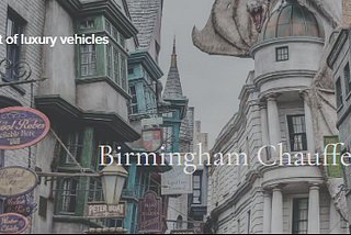 Birmingham Chauffeur Service -Emerald Lifestyle