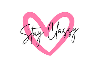 Stay Classy to Promote Your Healing
