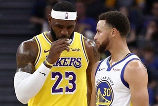 LeBron and Curry's storied post-season rivalry