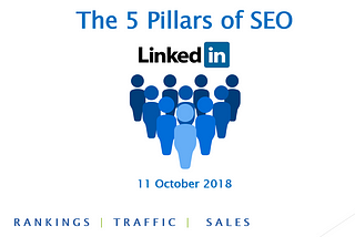 LinkedIn Local Sunshine Coast — October 2018 — Des Smith of Search Domination