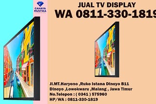 TELP/WA 0811–330–1819, Jual Digital Signage Jakarta