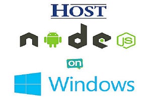 How to host NodeJs on Windows Server
