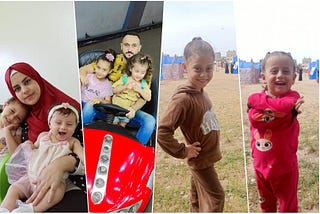 THE SUFFERING OF A FAMILY IN GAZA