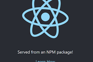 How to create NPM package out of React app