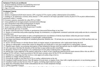 Implementing the ISCHEMIA Trial: A Case Study