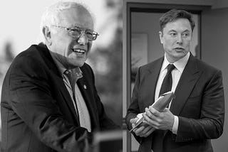 The Truth About Elon Musk vs. Bernie Sanders