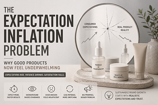 The “Expectation Inflation Problem” in Skincare, Healthcare & Wellness