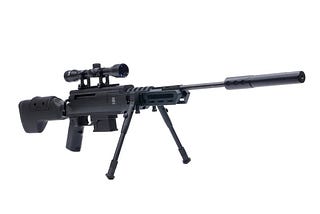 Quality Airsoft Rifles and their bipods with Long Rods