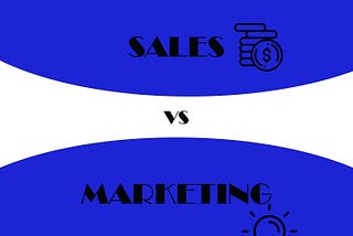 Sales VS Marketing — The bedrock of unusual 𝘞𝘢𝘩𝘢𝘭𝘢