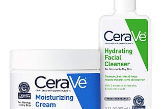 CeraVe Moisturizing Cream and Hydrating Face Wash Trial Combo
