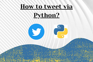How to tweet via Python script?
