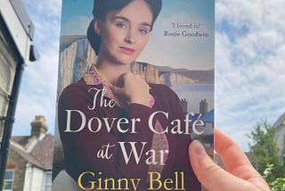 My photo of the cover of The Dover Café at War