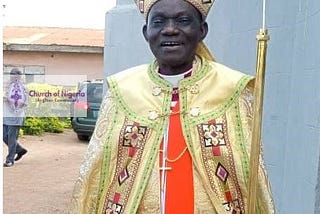 The Rt Rev Foluso Taiwo, Anglican Bishop of Oke Osun 1955–2020