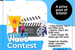 🏆 STONfi Video Contest: Unleash Your Creativity & Win Big!!