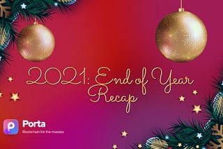 2021: End of Year Recap