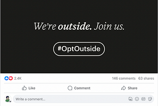 #Opt-Outside