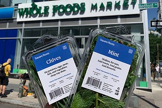 Square Roots is Bringing NYC’s Freshest Herbs to Whole Foods