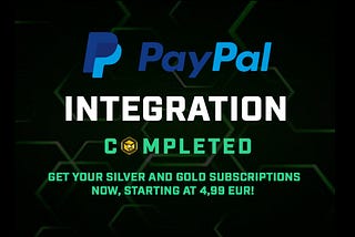 PayPal Integration completed