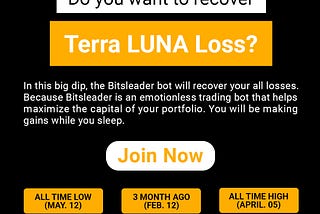 Do you want to recover your $LUNA Losses?