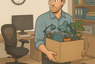 Corporate Chronicles 19: The Great Resignation Desk Cleanout — What People Really Took With Them