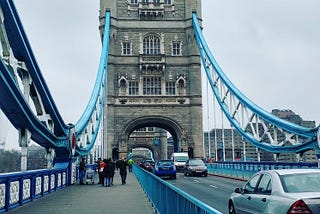 The london tower bridge