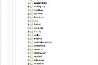 Visual hierarchy of Coral Foundation components