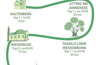 Lion March: A 100 km walk in Bavaria