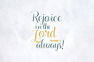 Artwork for Rejoice in the Lord always!